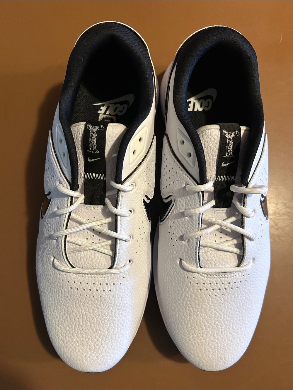 Nike Air Zoom Victory Pro Nn White/Black Mens Golf Shoes
